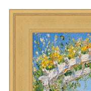 36x48 Frame Contemporary Gold Leaf Flat Picture Frame