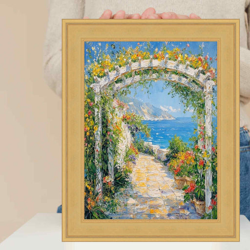 20x28 Frame Contemporary Gold Leaf Flat Picture Frame