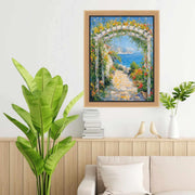 Contemporary Gold With Black Picture Frame 