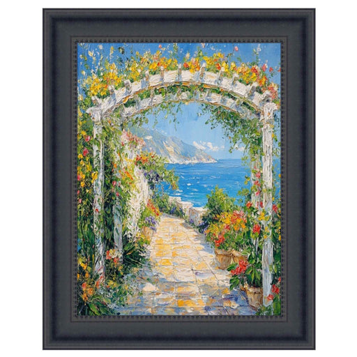 Contemporary Scoop Black Picture Frame Office Décor