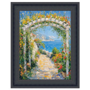 12x18 Frame Contemporary Scoop Black Picture Frame