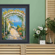 32x48 Frame Contemporary Scoop Black Picture Frame