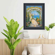 Contemporary Scoop Black Picture Frame Office Décor