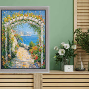 11x13 Frame Contemporary Silver With Black Picture Frame