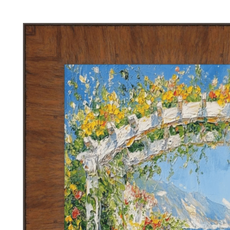 11x13 Frame Contemporary Wood Grain Honey Scoop Picture Frame