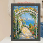 40x60 Frame Cathedral Gothic Black Picture Frame Cris Cross