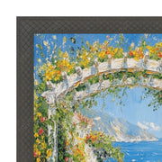 24x48 Frame Cathedral Gothic Black Picture Frame Cris Cross