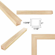 16x24 Frame Cypress Natural Oak Wood Picture Frame -