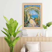 20x30 Frame Cypress Natural Oak Wood Picture Frame -