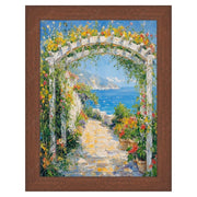 22x28 Frame Dark Walnut Wood Grain Picture Frame -