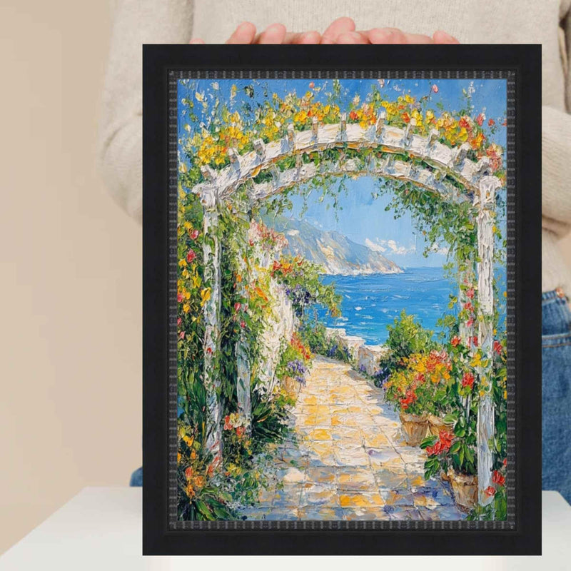 40x60 Frame Diploma Black Funky Lip Picture Frame