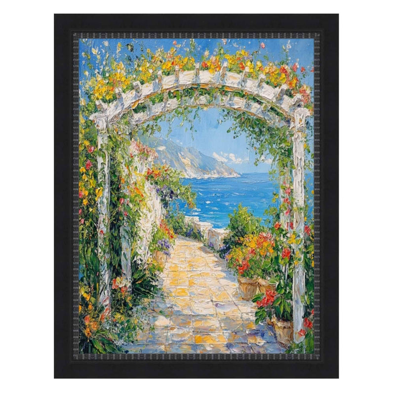 40x40 Frame Diploma Black Funky Lip Picture Frame