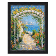 24x36 Frame Diploma Black Funky Lip Picture Frame