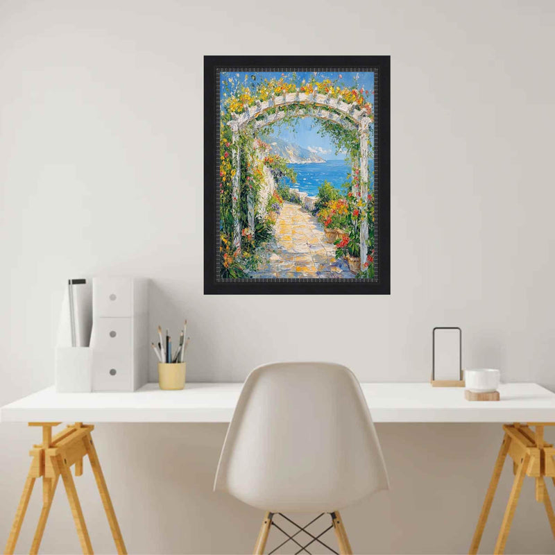 Diploma Black Funky Lip Picture Frame Home Office