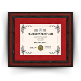 Diploma Frame Rutgers University 8.5x11 Certificate