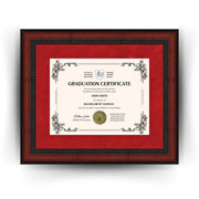 University of Oklahoma Diploma Frame 8.5x11 Certificate Mahogany