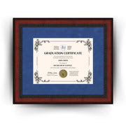 Pennsylvania State University Diploma Frame 8.5x11 Certificate Blue