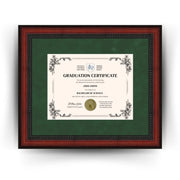 George Mason University Diploma Frame 8.5x11 Certificate Green