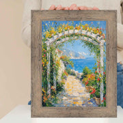 16x16 Frame Drift Barnwood Beach Wood Rustic Picture Frame -