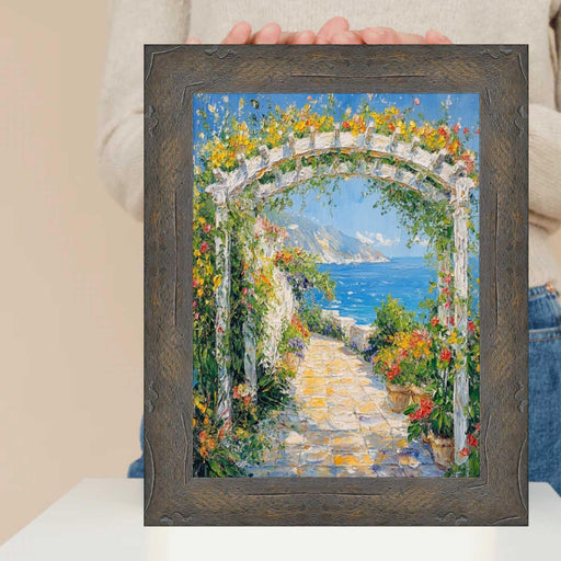 12x18 Frame Drift Wood Barnwood Black Wash Rustic Picture Frame