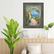 12x18 Frame Drift Wood Barnwood Black Wash Rustic Picture Frame