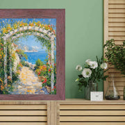 24x36 Frame Drift Wood Barnwood Hibiscus Rustic Picture Frame Wall