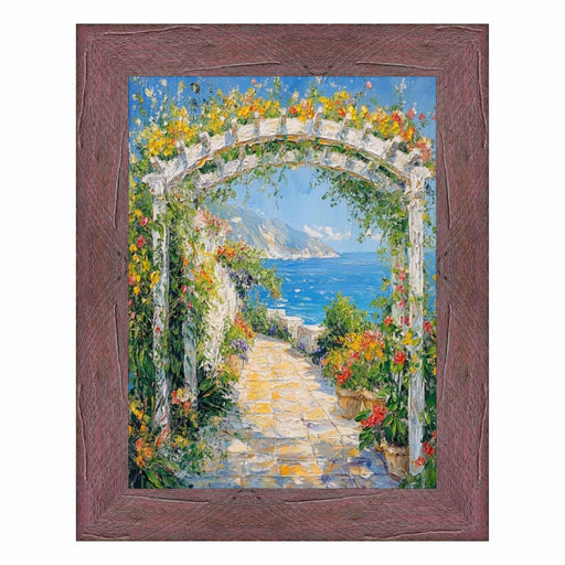 32x48 Frame Drift Wood Barnwood Hibiscus Rustic Picture Frame Wall