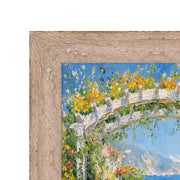 20x40 Frame Drift wood Barnwood White Wash Rustic Picture Frame Vintage