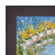 20x28 Frame Flat Coffee Bean Wood Grain Picture Frame