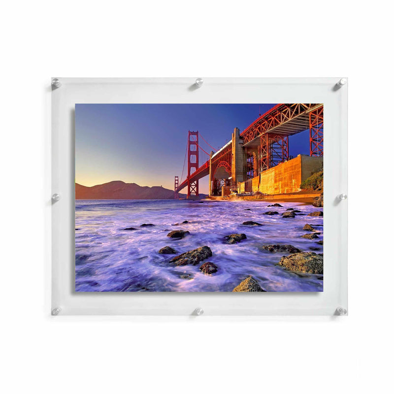 Floating 30x40 Acrylic Wall Frame - Frameless 30x40 Photo Frame