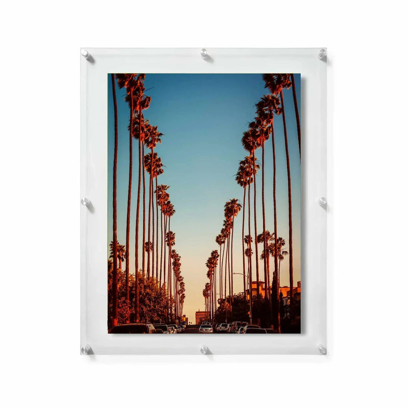 Floating 30x40 Acrylic Wall Frame - Frameless 30x40 Photo Frame
