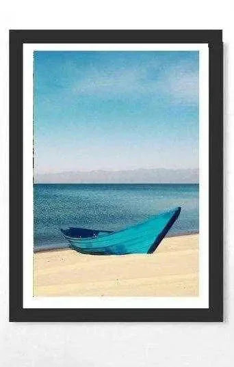 Framed Beach  landscape art Picture Frame Store New Jersey