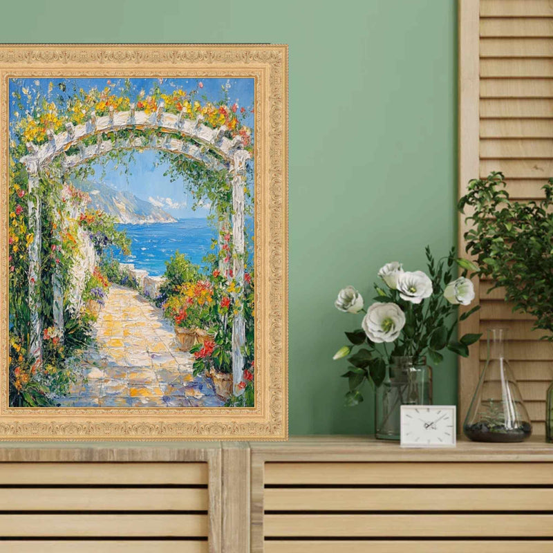 12x15 Frame French Gold Leaf Ornate Picture Frame