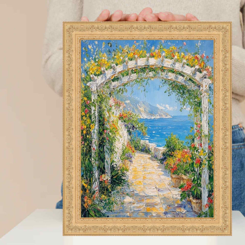 11x16 Frame French Gold Leaf Ornate Picture Frame