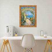 Funky Birght Gold Leaf Gothic Picture Frame Home Office