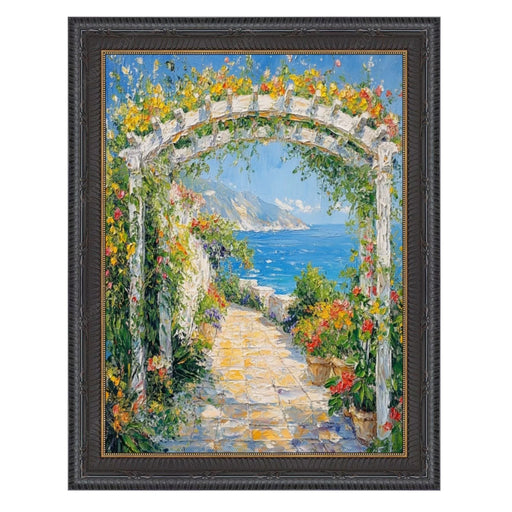 20x24 Frame Funky Gothic Black With Gold Picture Frame