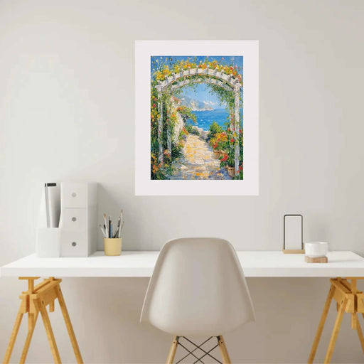 26x26 Frame Gallery Matte White Flat Picture Frame- Wide White Frame