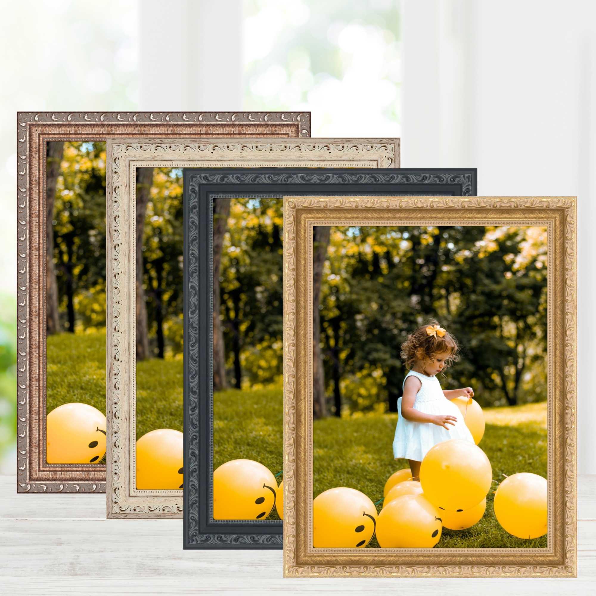 Traditional 21x29 Black Picture Frame Classic