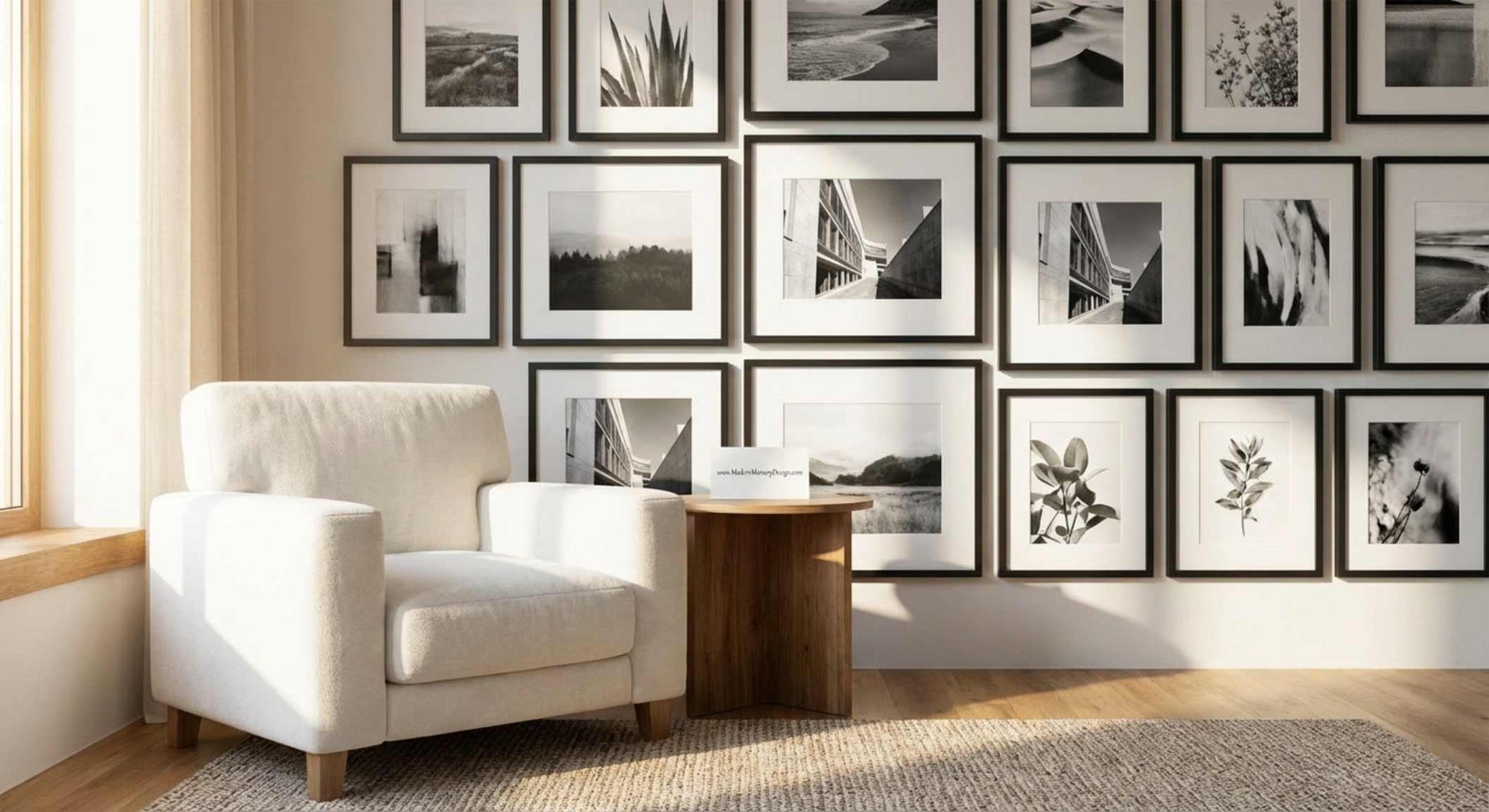 Picture frame gallery wall modern Decor 