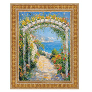 12x16 Frame Gladiator Gold Ribbed Picture Frame