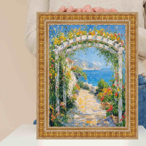 22x28 Frame Gladiator Gold Ribbed Picture Frame