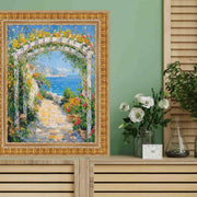 30x36 Frame Gladiator Gold Ribbed Picture Frame