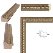 13x19 Frame Gladiator Silver Ribbed Picture Frame