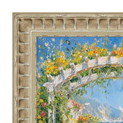 32x48 Frame Gladiator Silver Ribbed Picture Frame