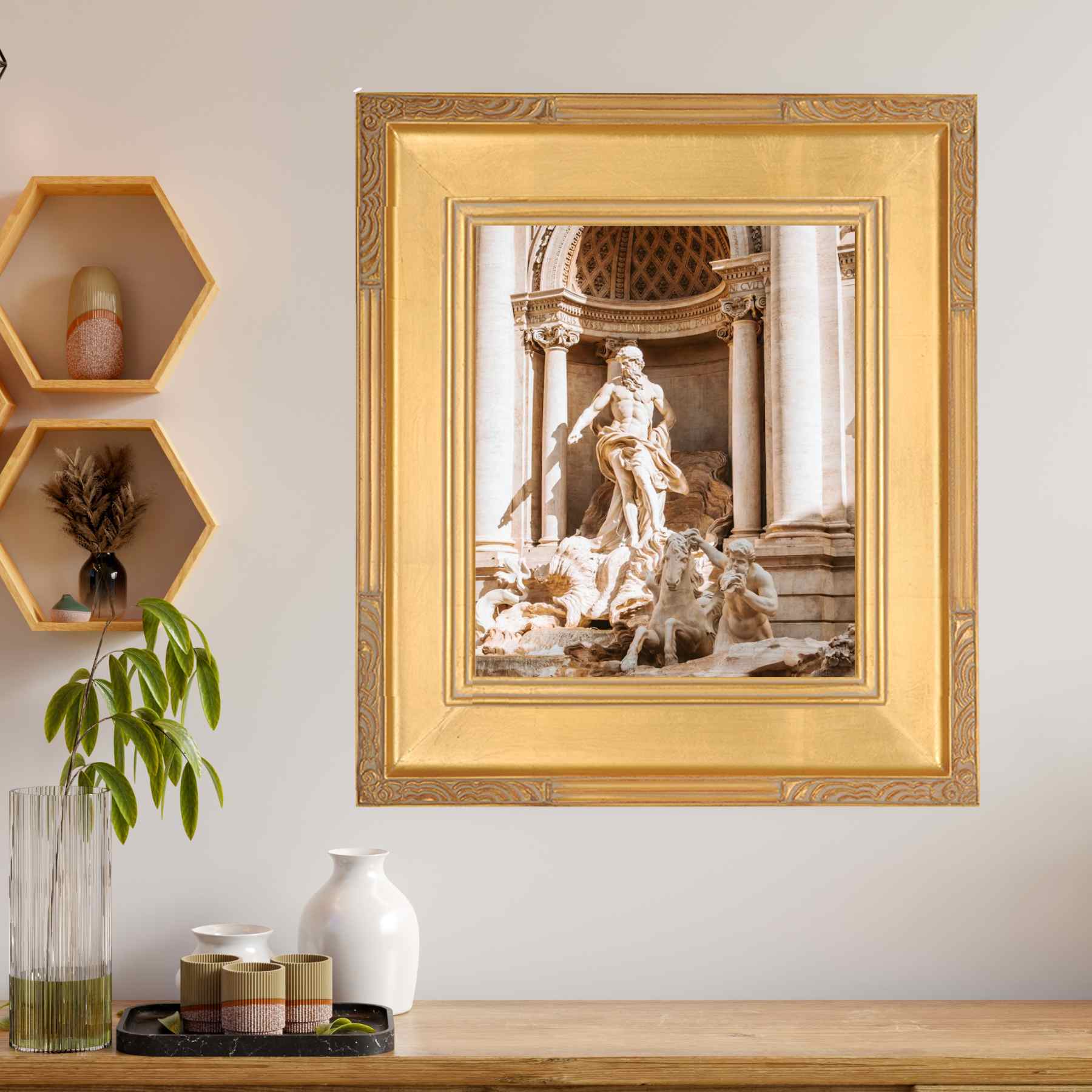 Gold Leaf 24x30 Picture Frame – Contemporary 3.5
