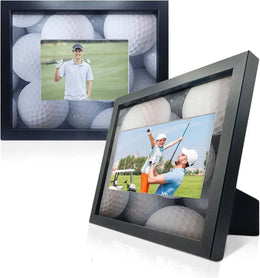Golf Picture Frame – 5x7 Photo Display Golf Themed Mat | 12x14.5 Frame for Wall or Tabletop (Copy)
