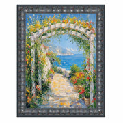 40x40 Frame Gotham Gothic Black Ornate Picture Frame