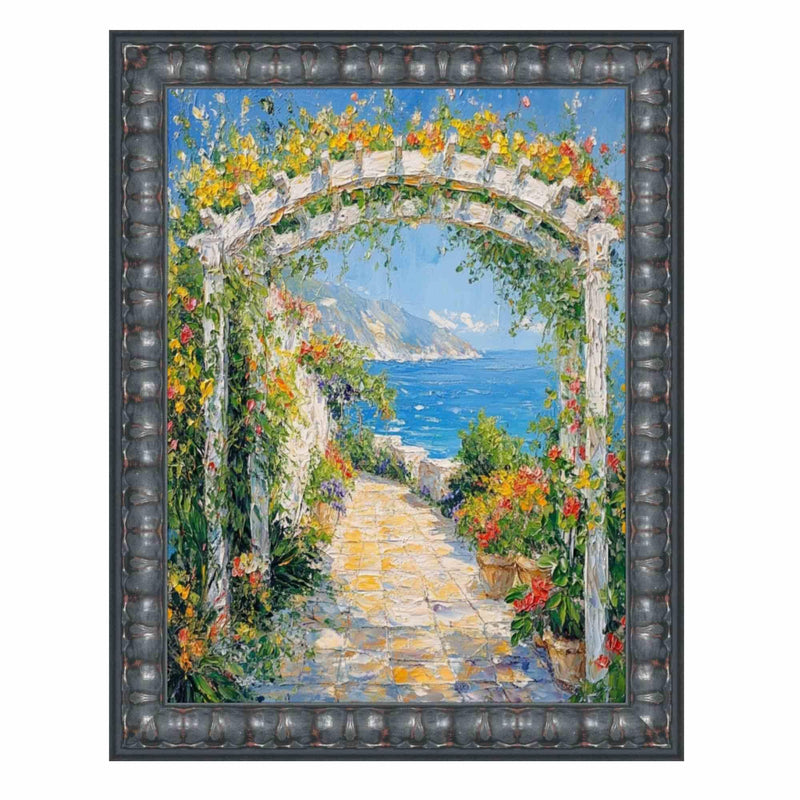 30x40 Frame Gotham Gothic Black Ornate Picture Frame