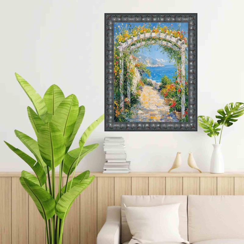 Gotham Gothic Black Ornate Picture Frame Office Décor