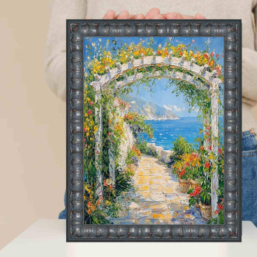 30x40 Frame Gotham Gothic Black Ornate Picture Frame